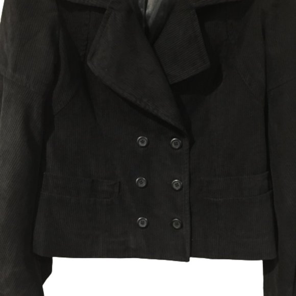 Della Spiga Italy Ladies Black Jacket - Picture 5 of 12